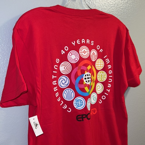 Disney Parks Epcot 40th Anniversary T-Shirt October 1, 2022 Limited Edition!! - Picture 4 of 12